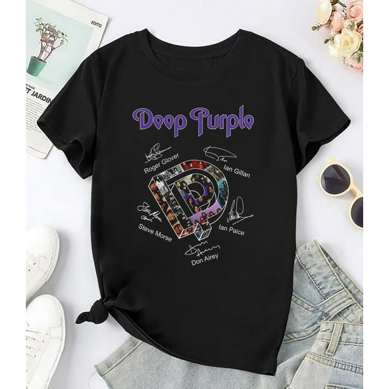 Deep purple t shirt discount