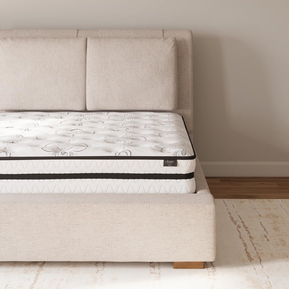 Signature Design by Ashley 10 Inch Chime Hybrid Innerspring Queen Mattress with Cooling Gel Memory Foam