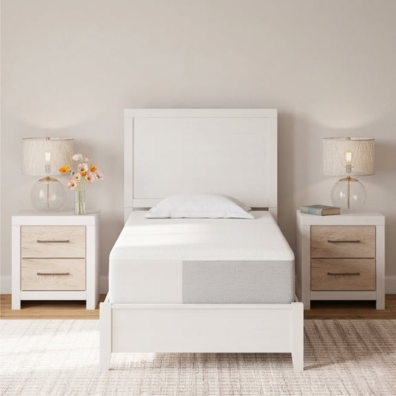 Signature Design by Ashley Chime 12" Inch Memory Foam Mattress in a Box Ultra Plush, Full