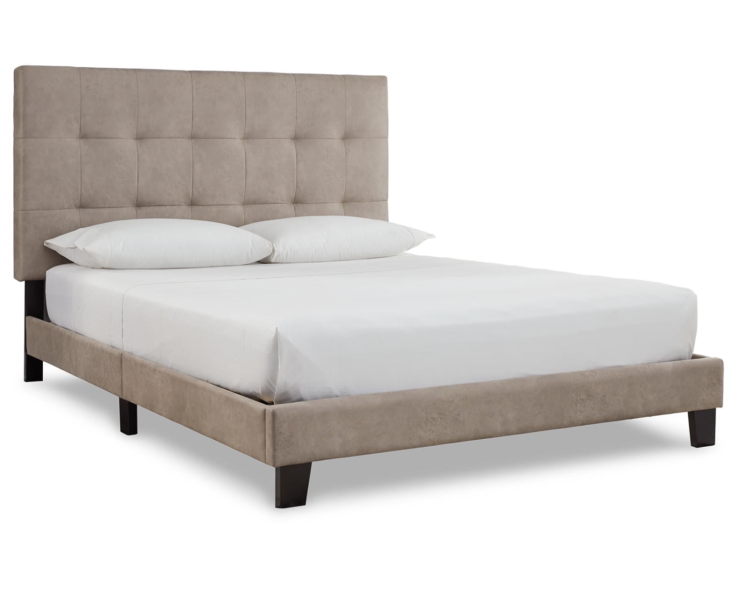 Signature Design By Ashley Adelloni Tufted Upholstered Bed Frame With ...