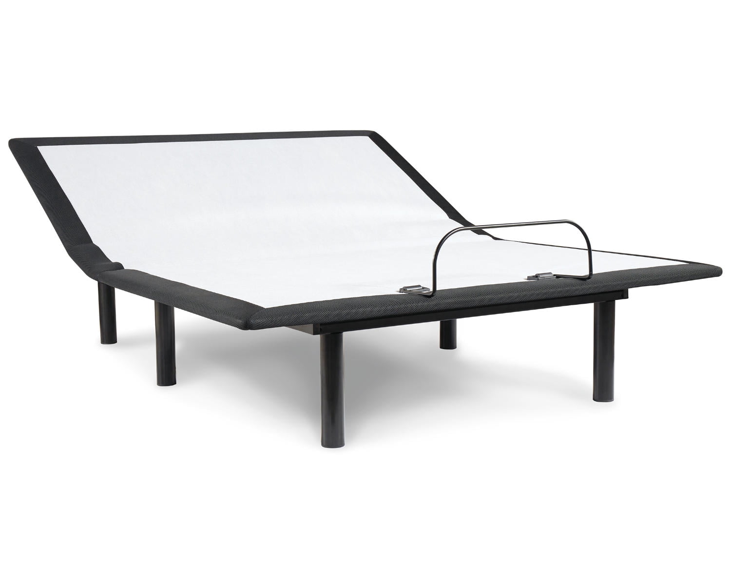 White Adjustable Head Queen Bed with Remote