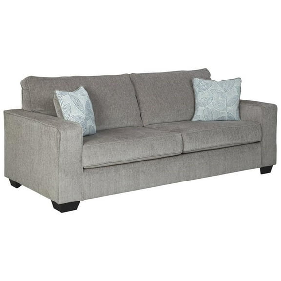 Signature Design by Ashley Altari Queen Sleeper Sofa in Alloy