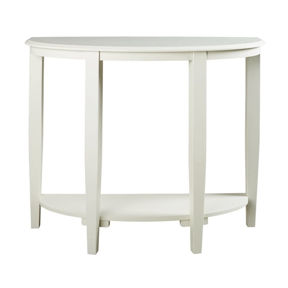 Signature Design by Ashley Altonwood Farmhouse White Console Sofa Table