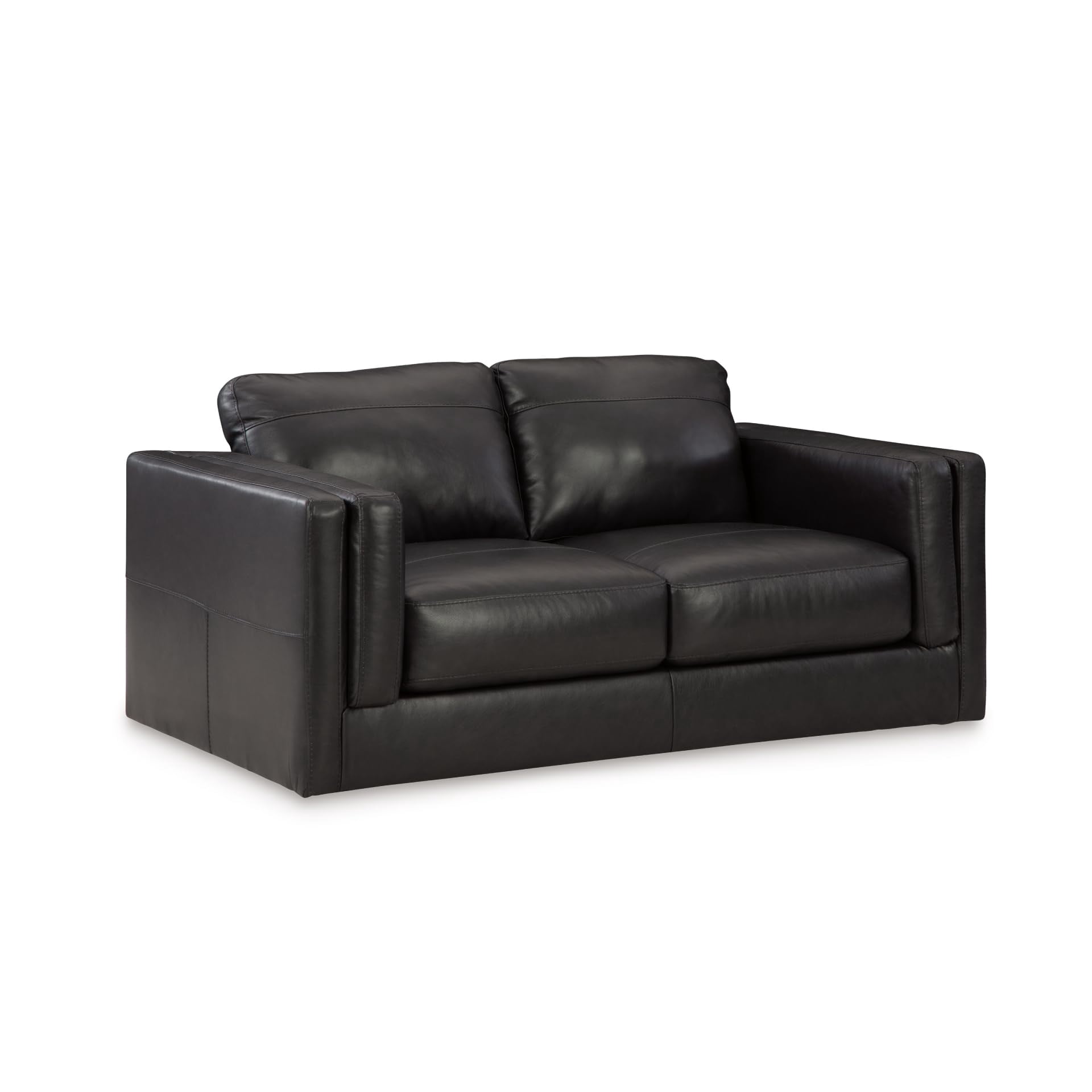 Signature Design by Ashley Amiata Onyx Loveseat
