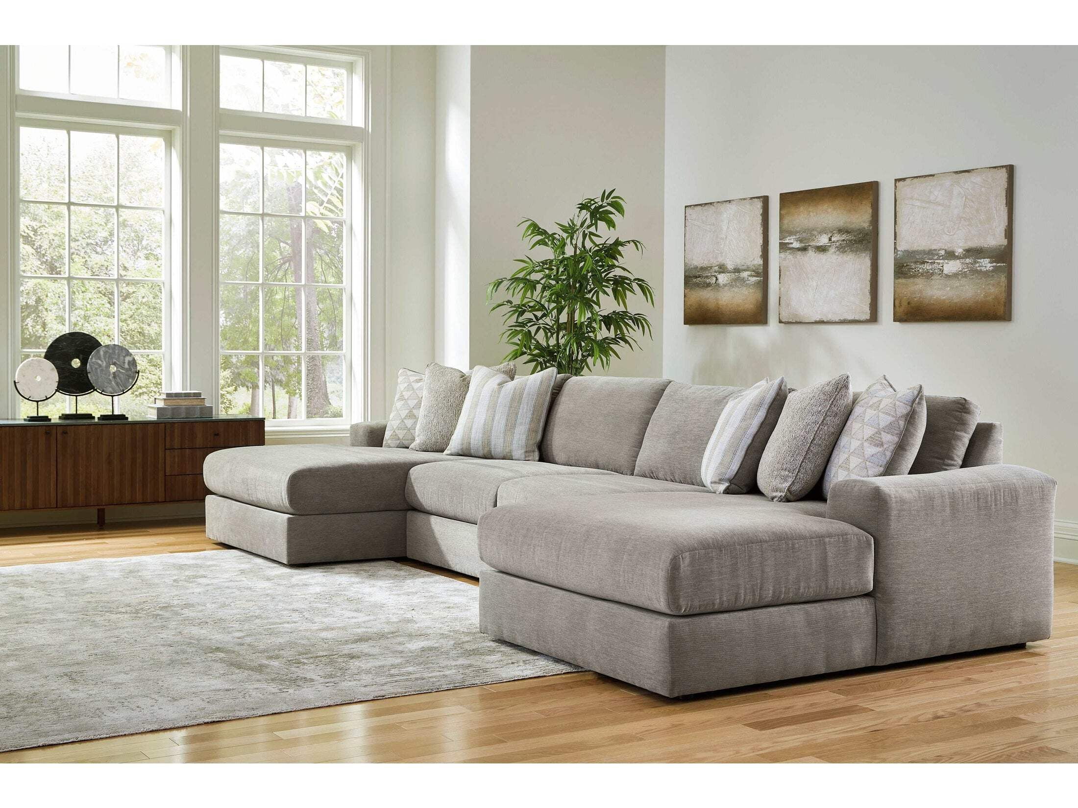 Signature Design by Ashley Avaliyah Ash Oversized Accent Ottoman