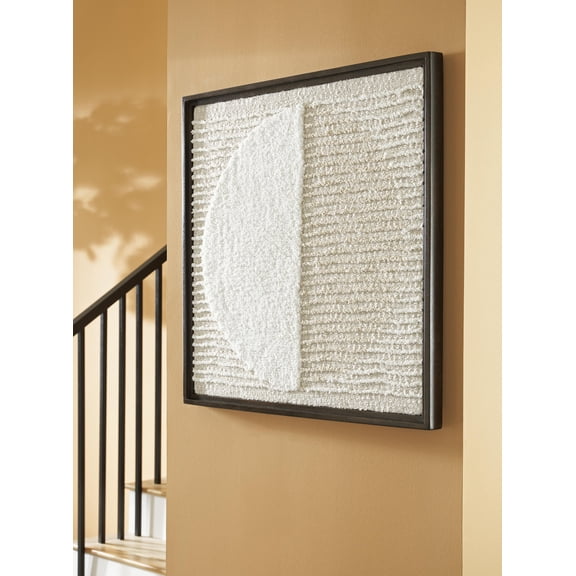 Signature Design by Ashley Bachard Fabric Wall Decor, Textured Decorative Wall Art