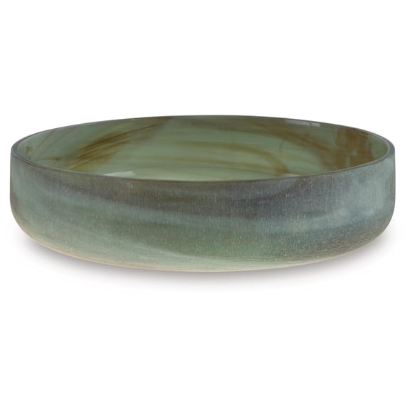 Signature Design by Ashley Bannington Glass Bowl in Sage Green
