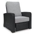 thumbnail image 1 of Signature Design by Ashley Beachcroft Black Outdoor Recliner, 1 of 4