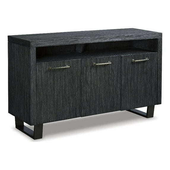 Signature Design by Ashley Bellvern Dark Gray Dining Server