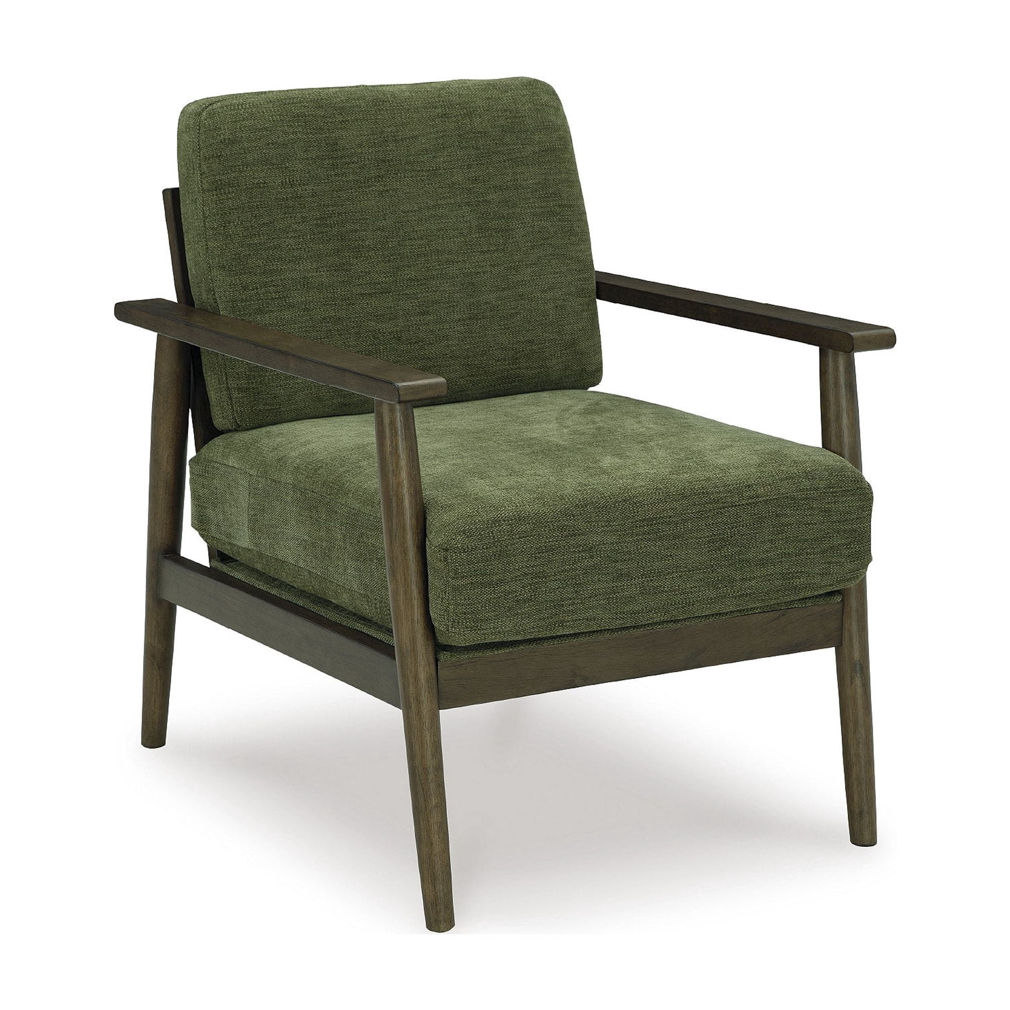 Signature Design by Ashley Bixler Olive Green Mid-Century Modern Accent Chair