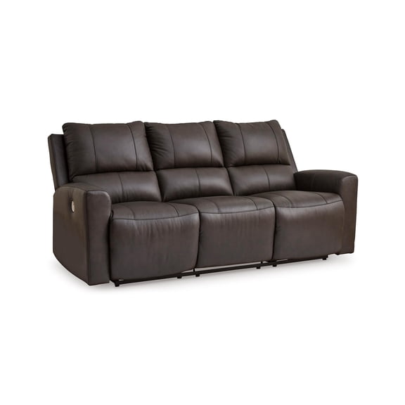 Signature Design by Ashley Boxmere Brown Power Reclining Sofa