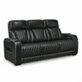 thumbnail image 1 of Signature Design by Ashley Boyington Black Power Reclining Sofa, 1 of 10
