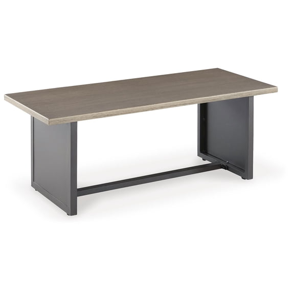 Signature Design by Ashley Bree Zee Modern Outdoor End Table, Brown