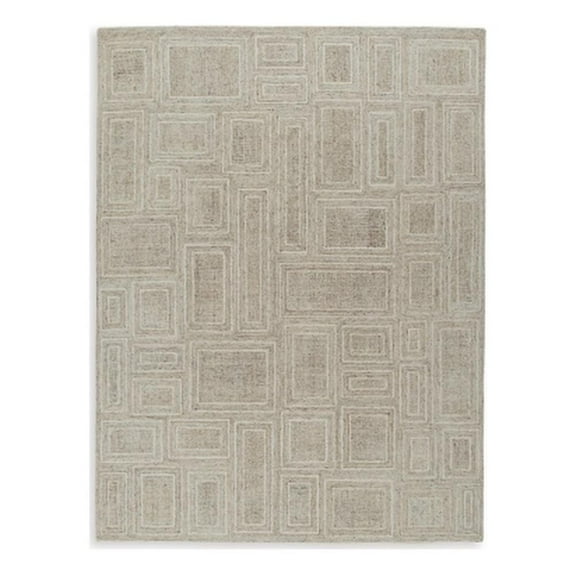 Signature Design by Ashley Brickburgh Gray & Ivory 8x10 Rug