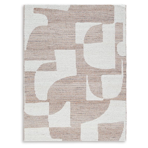 Signature Design by Ashley Brynnfield 8' x 10' Beige Abstract Rug