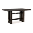 thumbnail image 1 of Signature Design by Ashley Burkhaus Dark Brown Counter Height Dining Table, 1 of 9