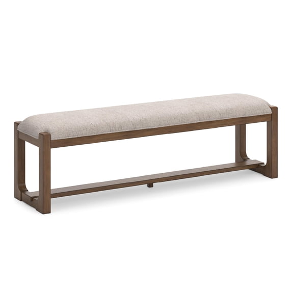 Signature Design by Ashley Cabalynn Farmhouse 63" Dining Bench, Light Brown