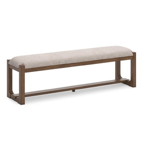 Signature Design by Ashley Cabalynn Farmhouse 63" Dining Bench, Light Brown