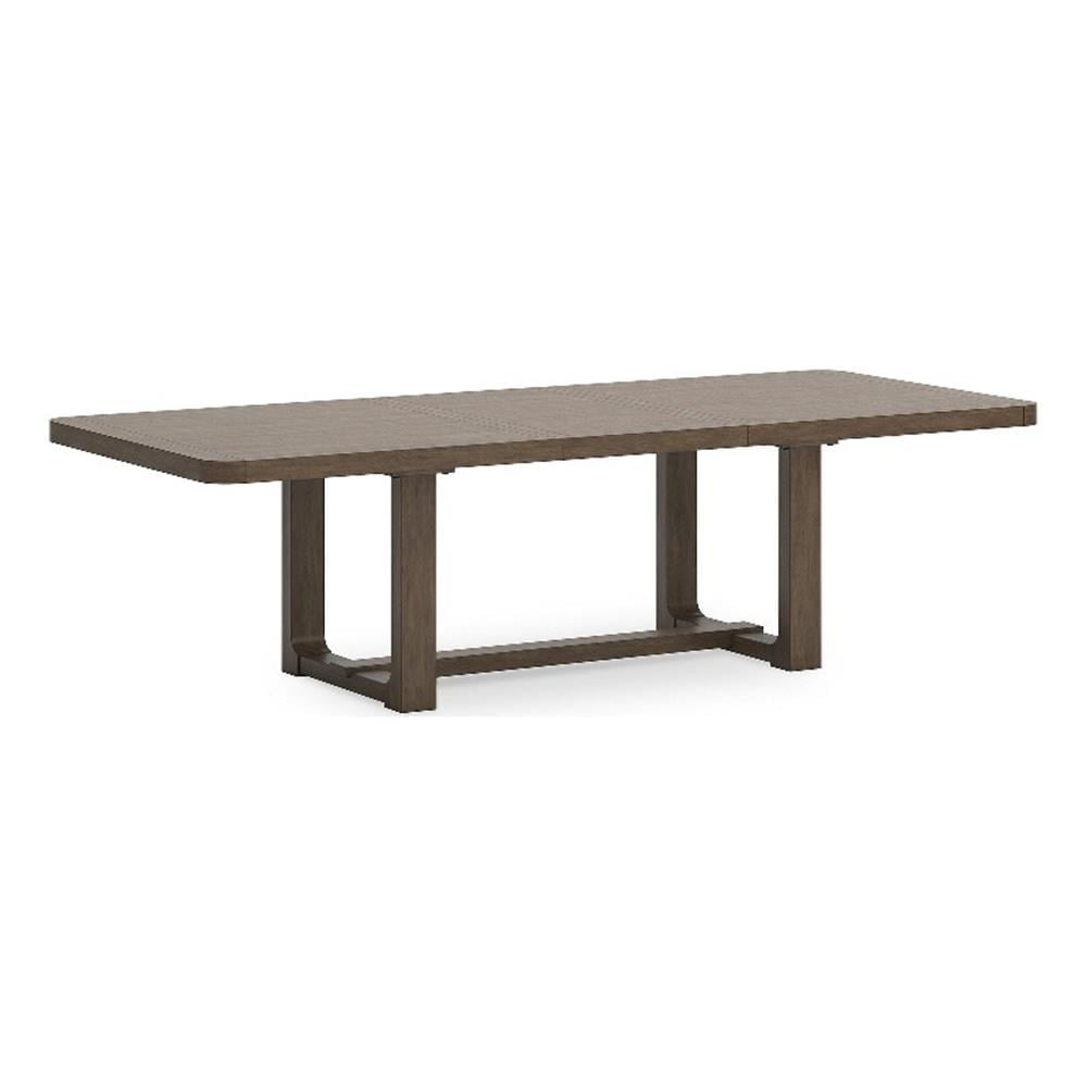 Signature Design by Ashley Cabalynn Light Brown Dining Extension Table