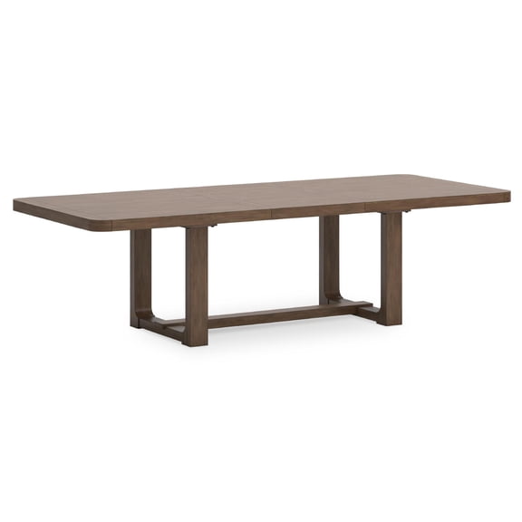 Signature Design by Ashley Cabalynn Light Brown Dining Extension Table