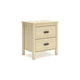 thumbnail image 1 of Signature Design by Ashley Cabinella 2 Drawer Nightstand, Tan, 1 of 9