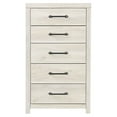 thumbnail image 1 of Signature Design by Ashley Cambeck 5 Drawer Chest in Whitewash, 1 of 6