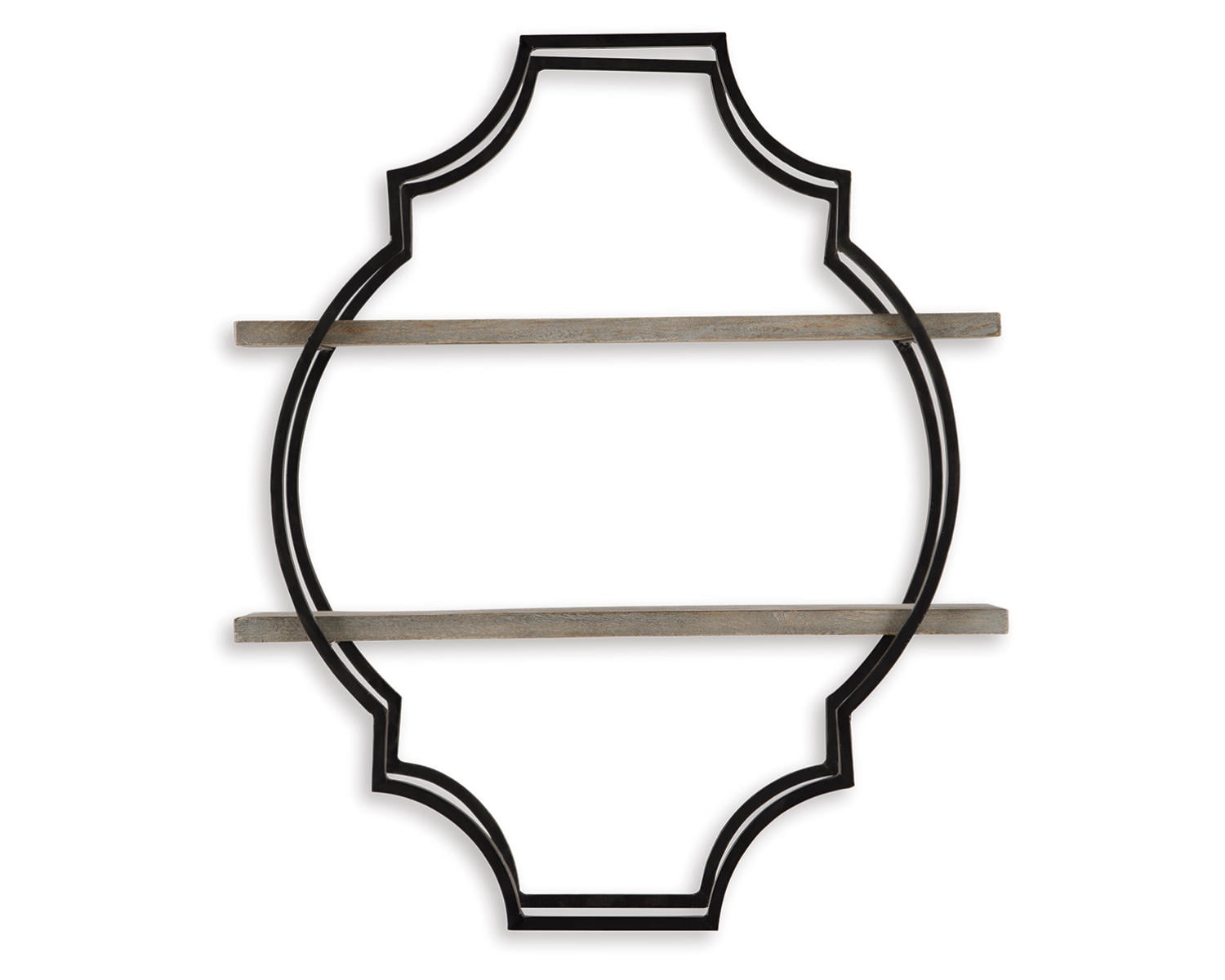 Signature Design by Ashley Candon Industrial 32 High Rustic Wall Shelf