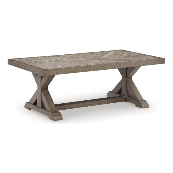 Signature Design by Ashley Caribou Crystal Outdoor Coffee Table