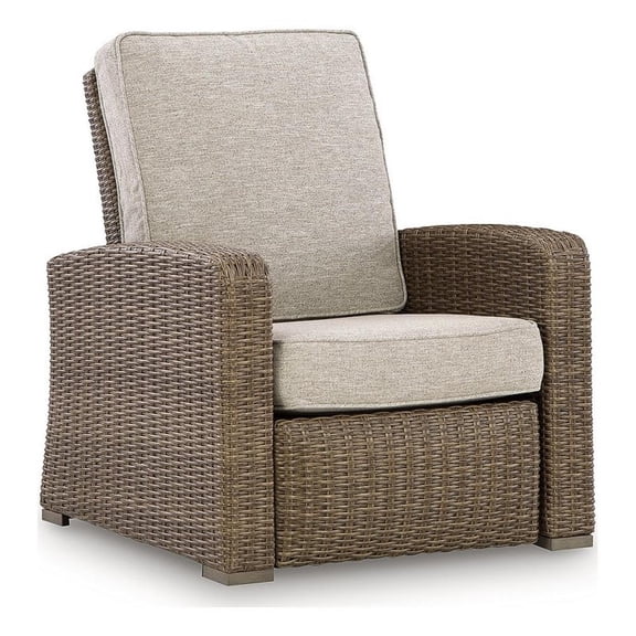 Signature Design by Ashley Caribou Crystal Outdoor Recliner