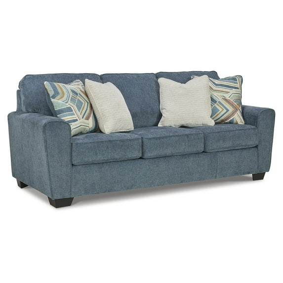 Signature Design by Ashley Cashton Blue Sofa