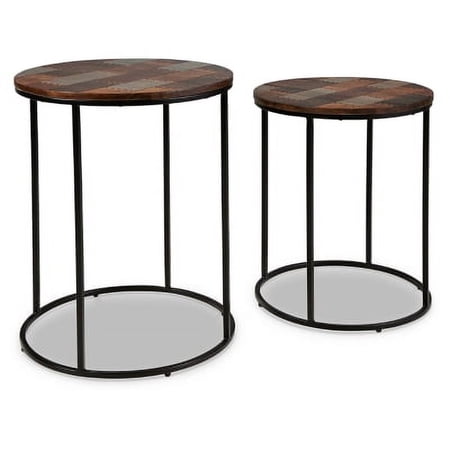 Signature Design by Ashley Casual Allieton Accent Table (Set of 2) Multi