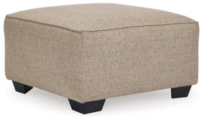 Signature Design by Ashley Casual Baceno Oversized Ottoman Chenille Hemp