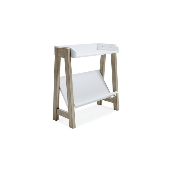 Signature Design by Ashley Casual Blariden Small Bookcase  White/Tan