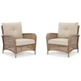 thumbnail image 1 of Signature Design by Ashley Casual Braylee Lounge Chair with Cushion (Set of 2)  Driftwood, 1 of 8