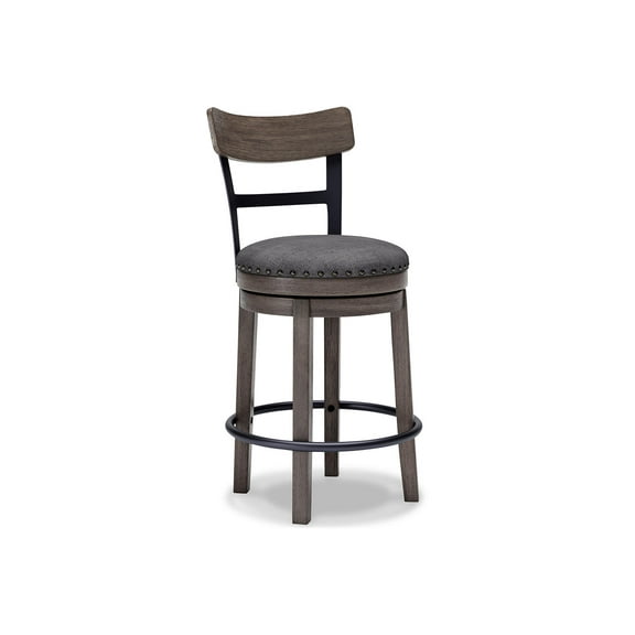 Signature Design by Ashley Casual Caitbrook Counter Height Bar Stool, Gray