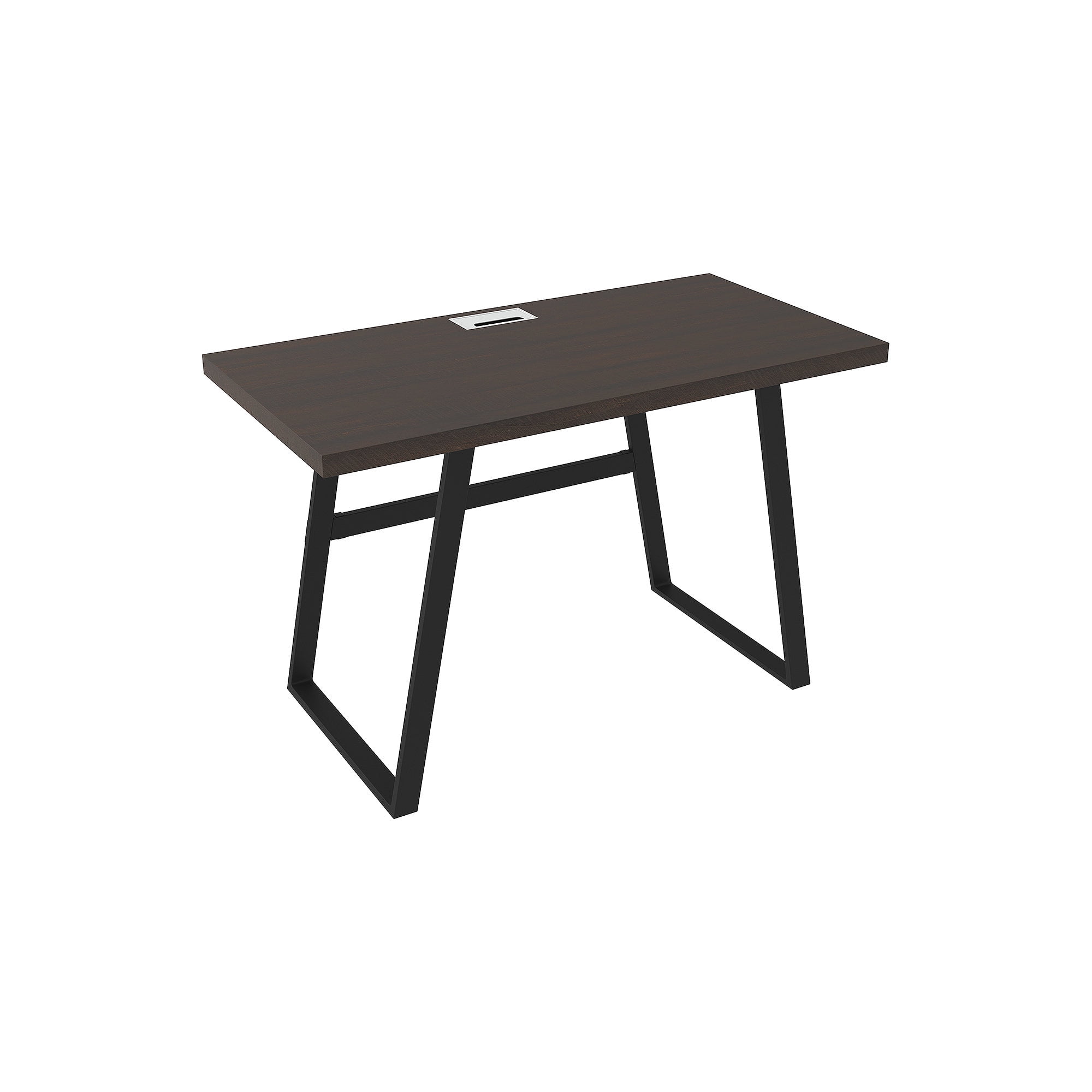 Camiburg 47" Brown and Black Wood Home Office Desk