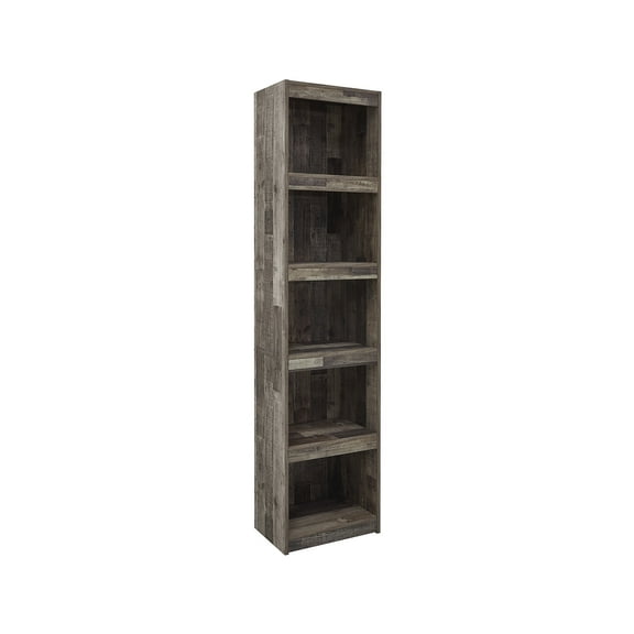 Signature Design by Ashley Derekson TV Pier Media Storage Tower with 4 Shelves, 72" Tall, Multi-Gray