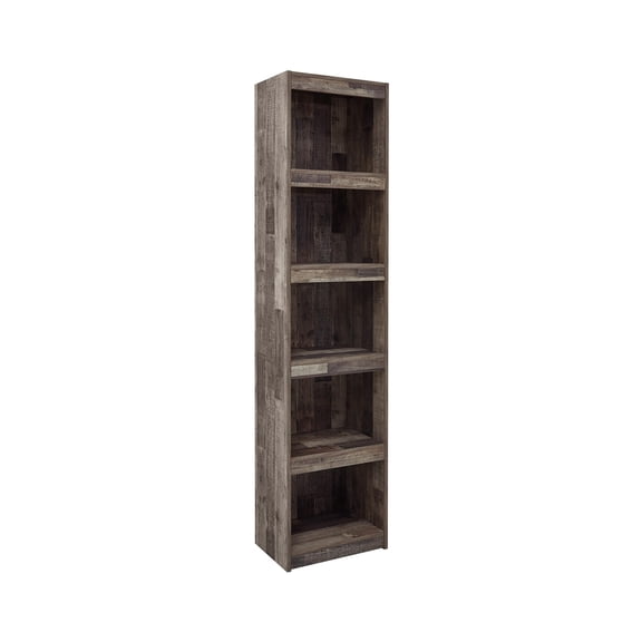 Signature Design by Ashley Derekson TV Pier Media Storage Tower with 4 Shelves, 72" Tall, Multi-Gray
