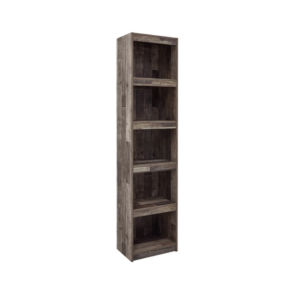 Signature Design by Ashley Derekson TV Pier Media Storage Tower with 4 Shelves, 72" Tall, Multi-Gray