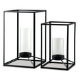 thumbnail image 1 of Signature Design by Ashley Casual Dimtrois Lantern (Set of 2)  Black, 1 of 2