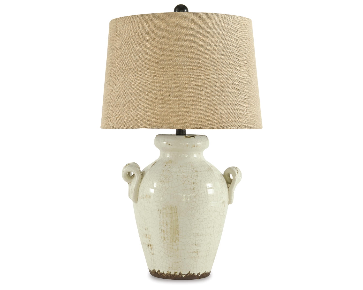 Signature Design by Ashley Casual Emelda Table Lamp Cream