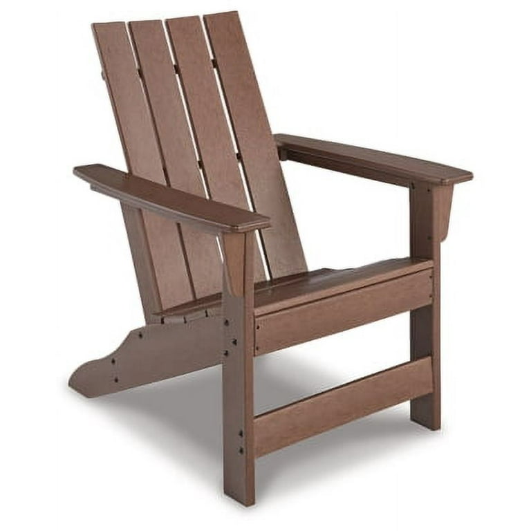 Emmeline Outdoor Adirondack Chair - Brown Emmeline Outdoor Adirondack Chair - Brown