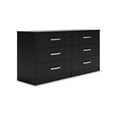 thumbnail image 1 of Signature Design by Ashley Casual Finch 6 Drawer Dresser, Black, 1 of 7