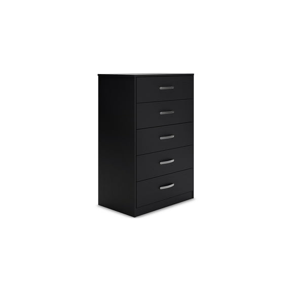 Signature Design by Ashley Casual Finch Chest of Drawers, Black