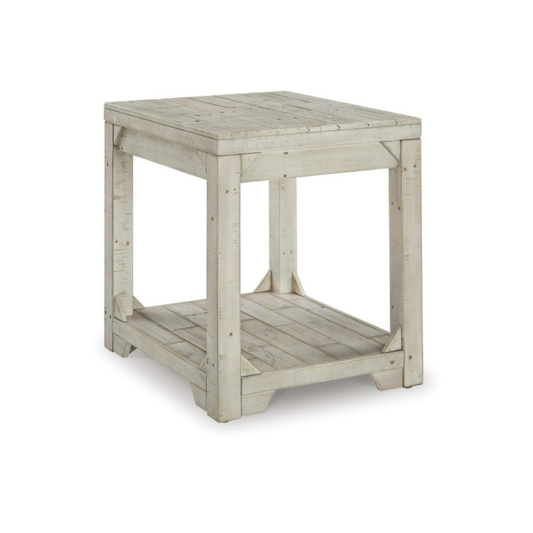 Fregine End Table - Whitewash Fregine End Table - Whitewash