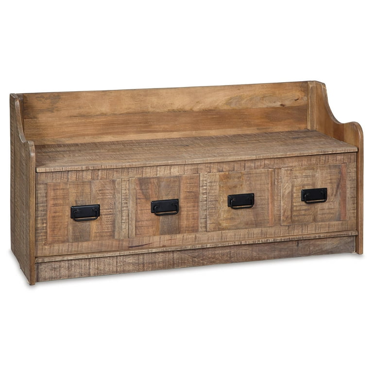 Garrettville Storage Bench - Brown Garrettville Storage Bench - Brown