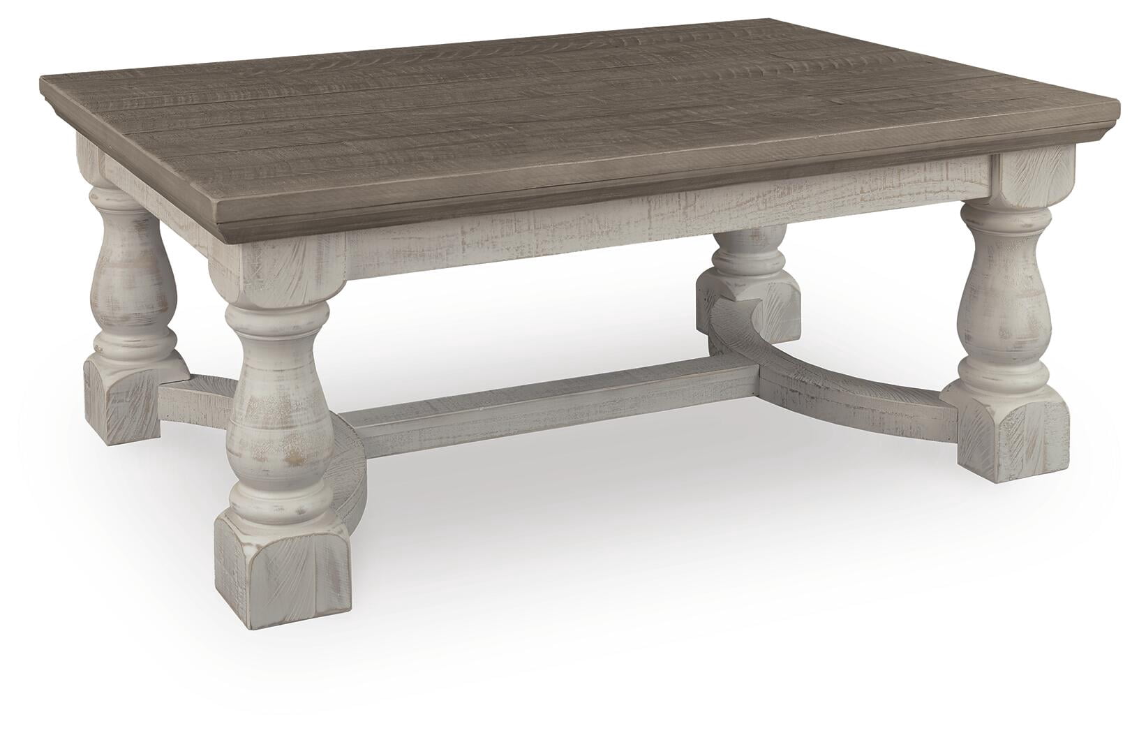 Signature Design by Ashley Casual Havalance Coffee Table  Gray/White