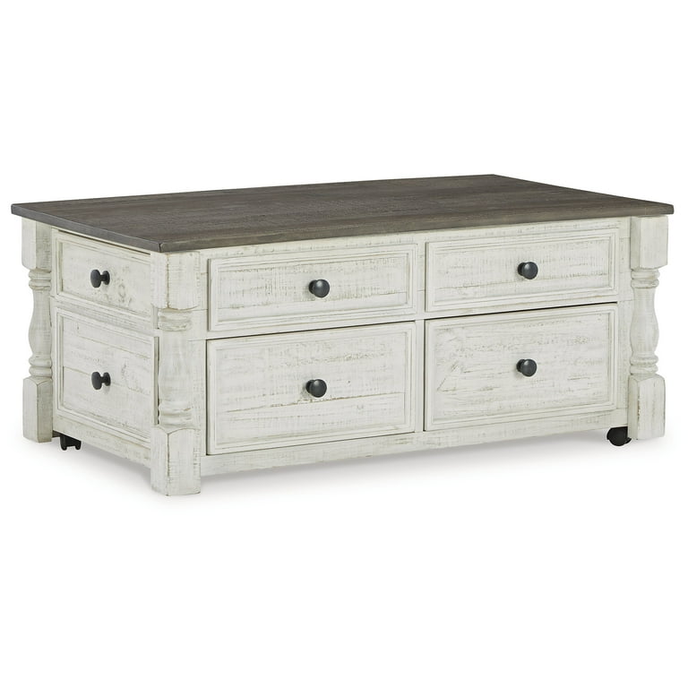 Havalance Coffee Table - White/Gray Havalance Coffee Table - White/Gray