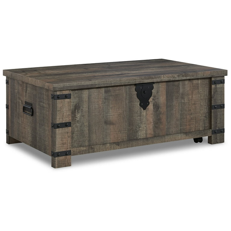 Hollum Coffee Table - Rustic Brown Hollum Coffee Table - Rustic Brown