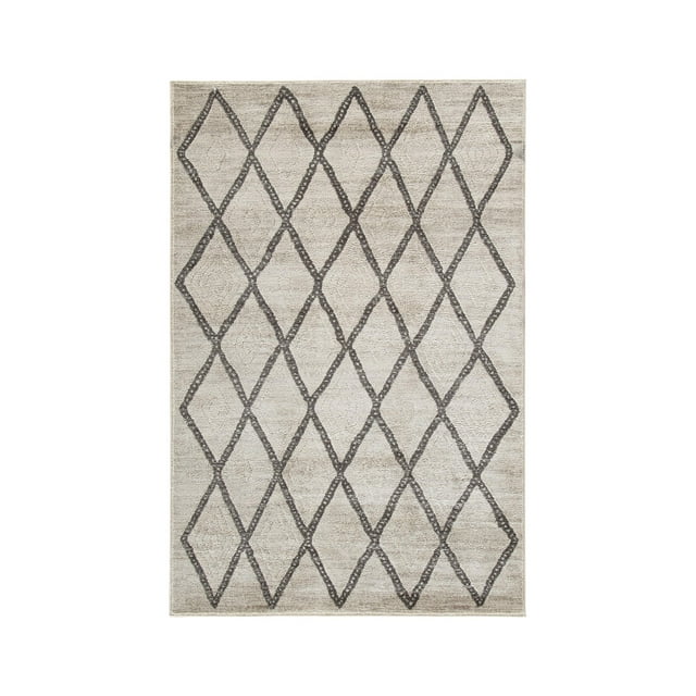 Signature Design by Ashley Casual Jarmo 7'10" x 9'10" Rug  Cream/Gray